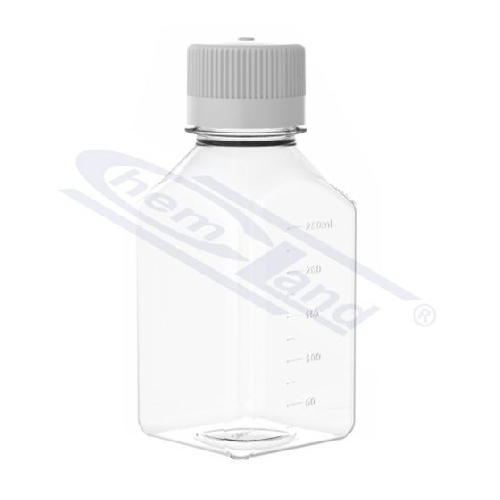 Butelis no PETG materiāla ar HDPE vāciņu, 500 ml, sterils, iepakojumā 24 gab., Butelis no PETG materiāla ar HDPE vāciņu, 500 ml, sterils, iepakojumā 24 gab.