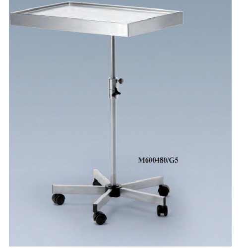 Instrumentu galdiņi, Instrumentu galds Mayo, paplāte 70x45x1,7h cm