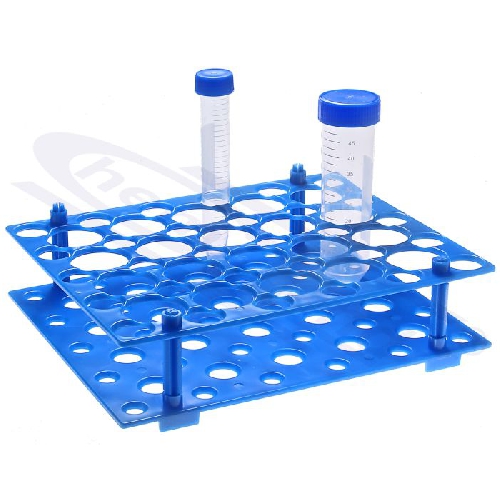 Statīvi, Statīvs Falcon mēģenēm, salokāms 20 × 50 / 30 × 15 ml, ZILS