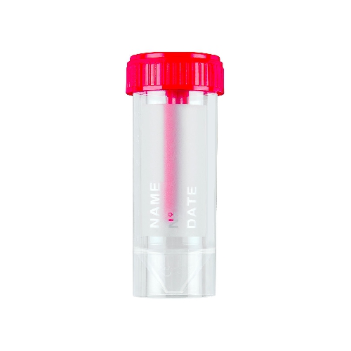 Paraugu konteineri izkārnījumiem, Konteiners ar karotīti izkārnījumiem, 30 ml - 1 gab.(kastē 500 gab.)