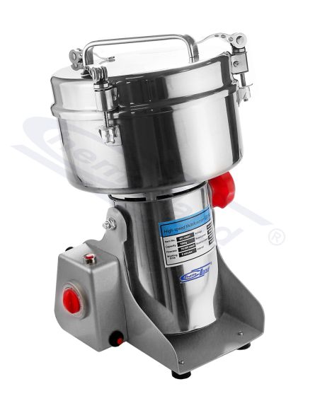 Laboratorijas dezintegrētājs 2000g , spiediena skavas aizvēršana, malšanas smalkums 70-300mesh, ātrums 32000 apgr./min.