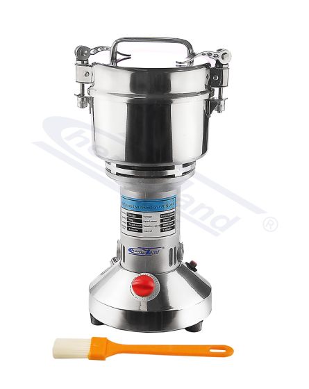 Laboratorijas dezintegrētājs 300g , spiediena skavas aizvēršana, malšanas smalkums 70-300mesh, ātrums 28000 RPM