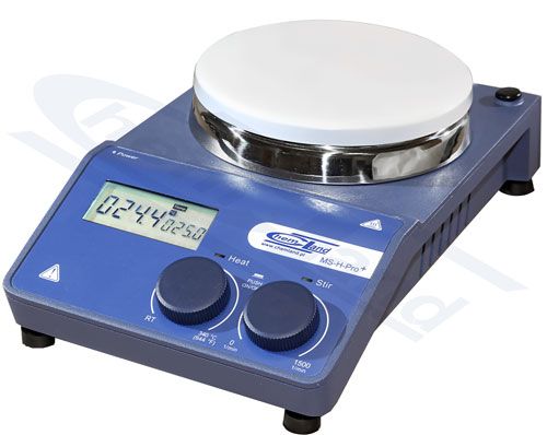 Magnētiskais maisītājs zilā līnija CERAMIC ar sildīšanas LCD displeju