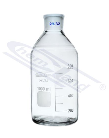 Pudeles BORO 3.3 ar rozetēm, Pudele BORO 3,3 NS SiO2>80,5 perc