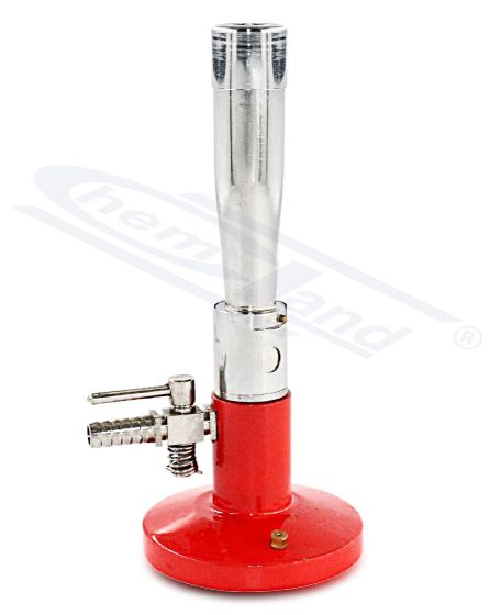 Dedzinātājs, Deglis Mecker ar vārstu -dabasgāze -Vācija ar gaisa regulāciju, h- 200, galvas diametrs. 32 mm, caurules diametrs. 28 mm