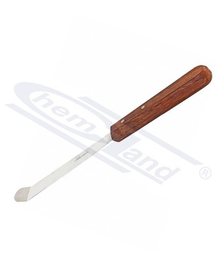 spatulas, Nerūsējošā tērauda lāpstiņa 190mm  ar koka rokturi